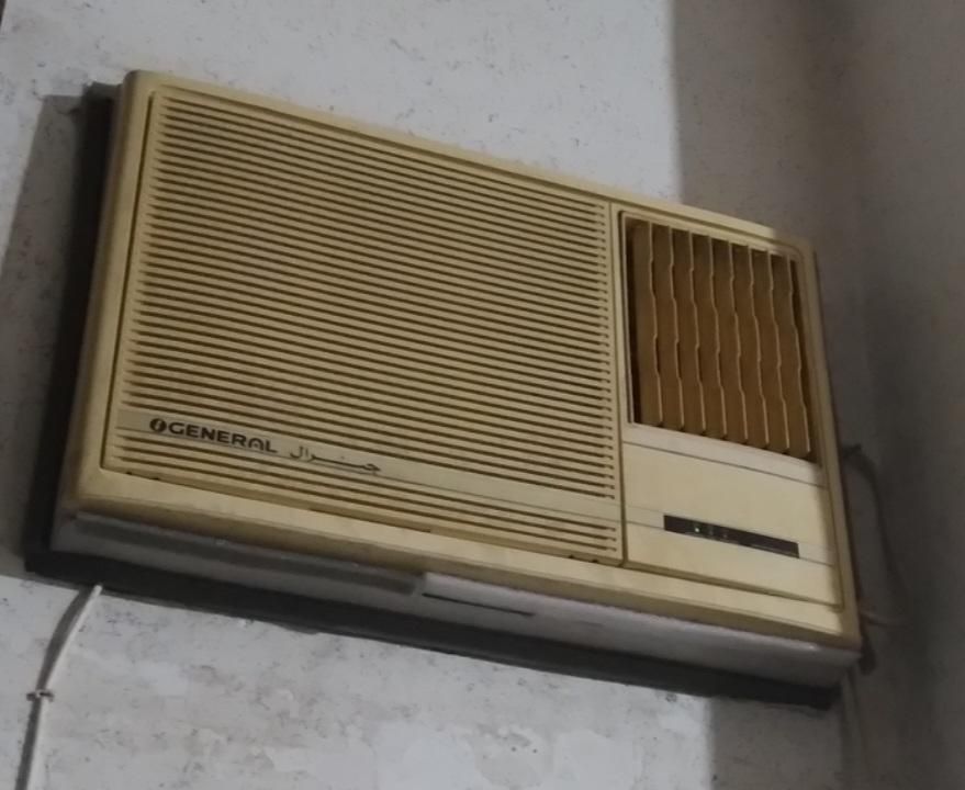 کولر پنجره ای اوجنرال سالم با کنترل|کولر گازی و فن‌کوئل|رشت, سیا اسطلخ|دیوار