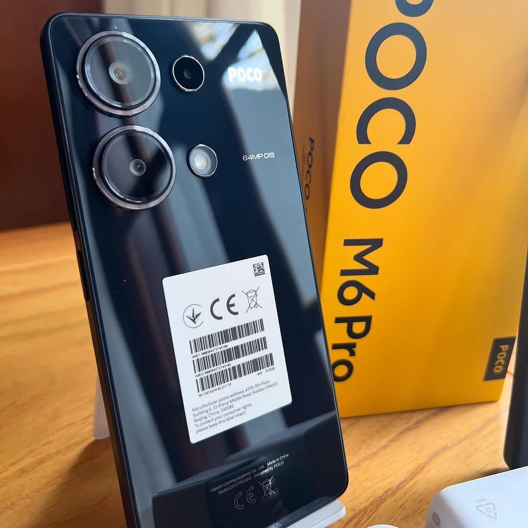 شیائومی Poco M6 Pro با حافظهٔ ۵۱۲(الماس غرب)|موبایل|کرمانشاه, |دیوار