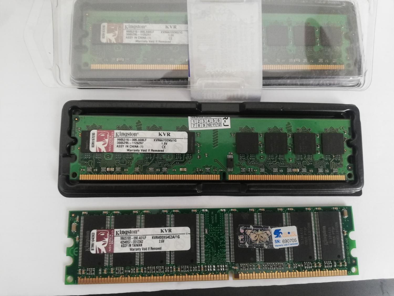 رم کینگ استون DDR2  مدل Kingston KVR667D2N5 1G|قطعات و لوازم جانبی رایانه|تهران, آذربایجان|دیوار