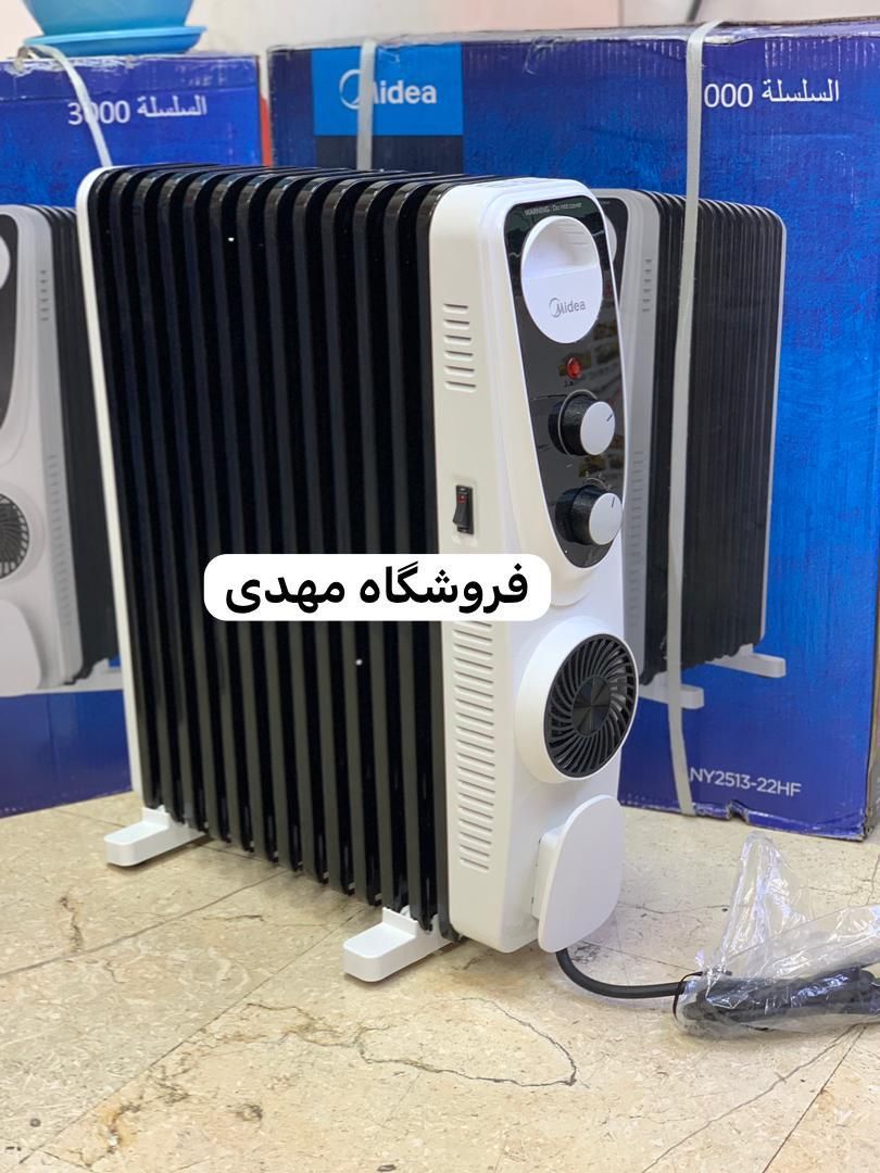 شوفاژبرقی مدیا13پره فن دار شوفاژ برقی رادیاتوربرقی|آبگرمکن، پکیج، شوفاژ|تهران, امین حضور|دیوار