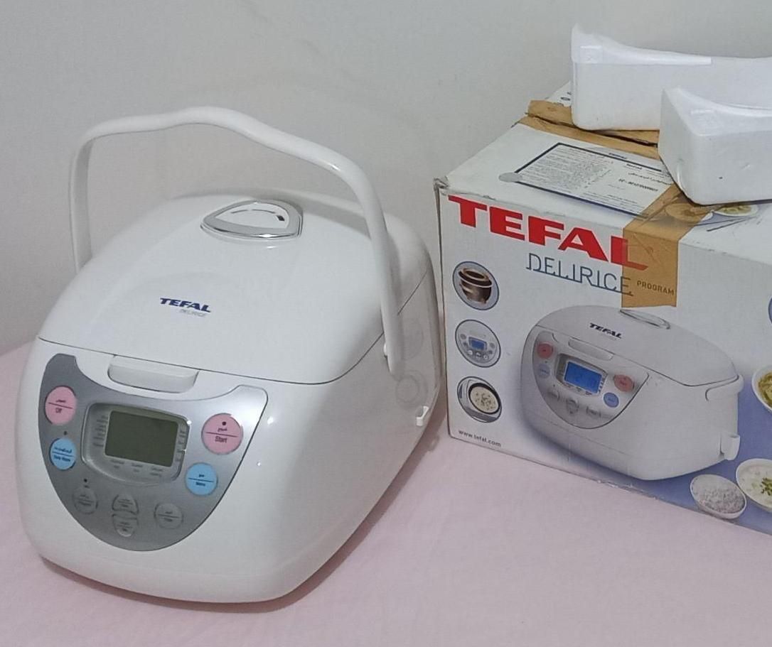 پلوپز تفال فرانسه پلو پز Tefal آرامپز بخارپزخورشپز|اجاق گاز و لوازم برقی پخت‌وپز|تهران, امیر بهادر|دیوار