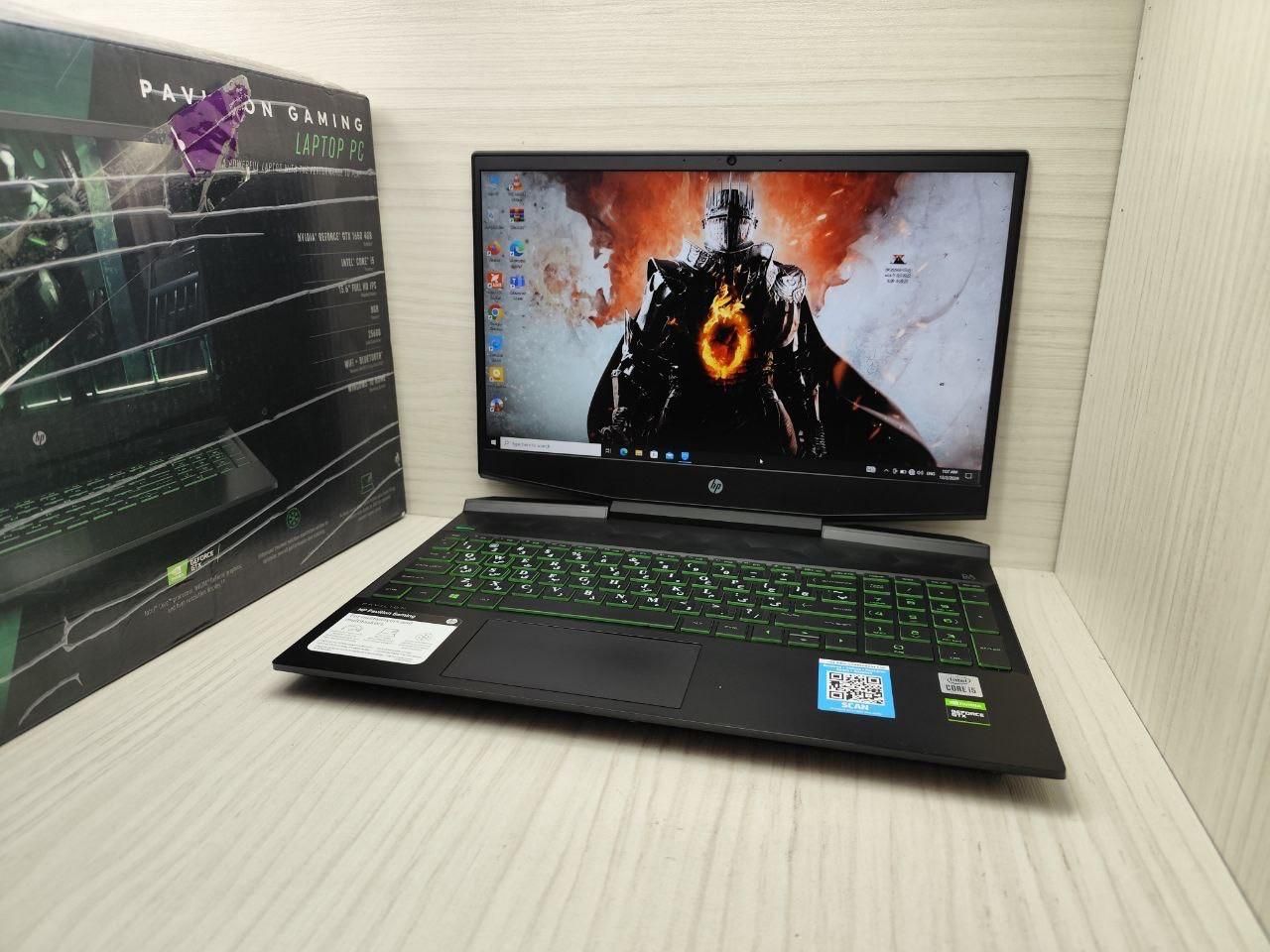 گیمینگ Hp pavilion Gaming 10H رم۱۶ گرافیک4GTX 1650|رایانه همراه|تهران, باغ فیض|دیوار