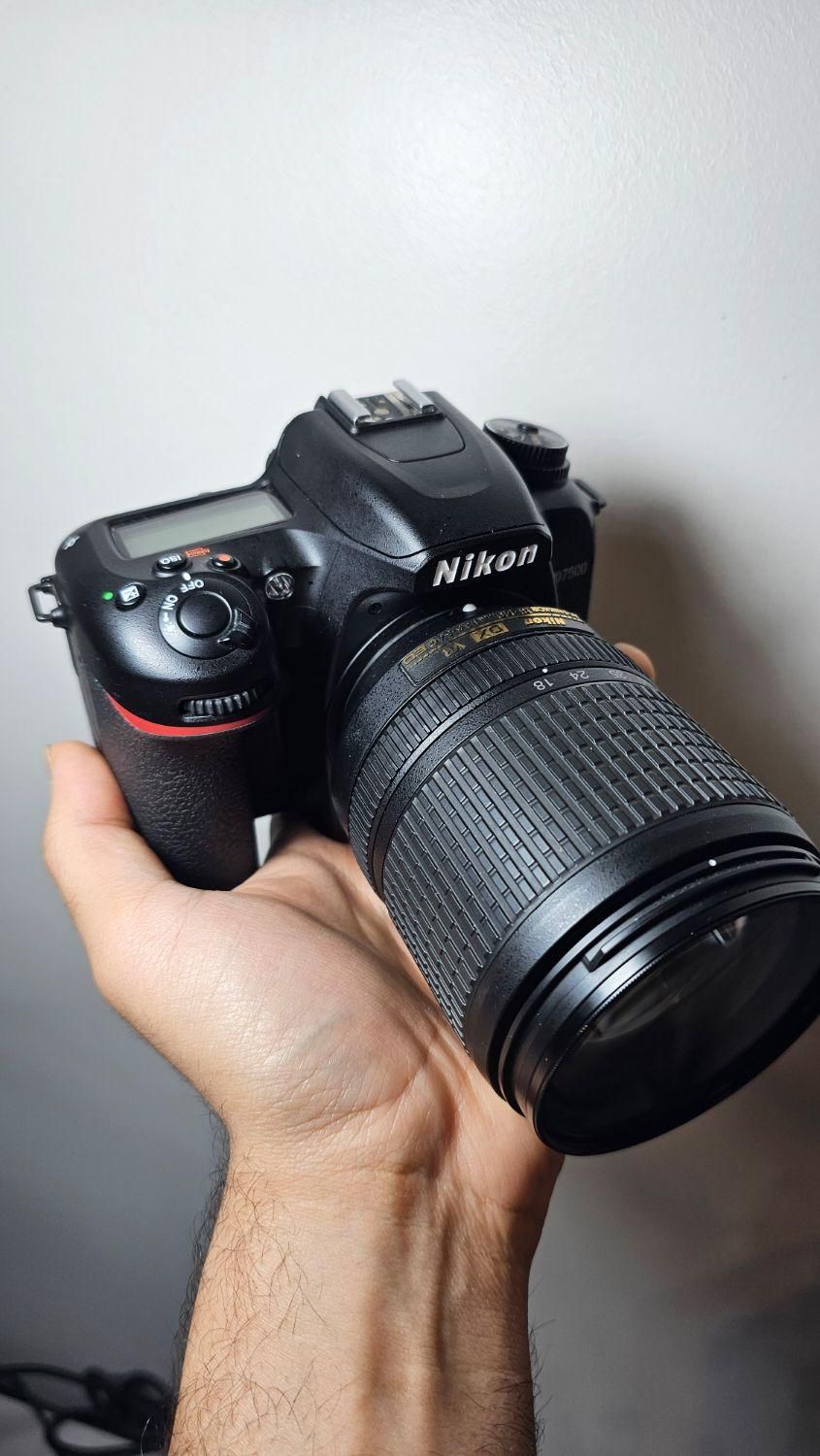 دوربین عکاسی DSLR نیکون Nikon D7500 و لنز کیت|دوربین عکاسی و فیلم‌برداری|تهران, زرگنده|دیوار