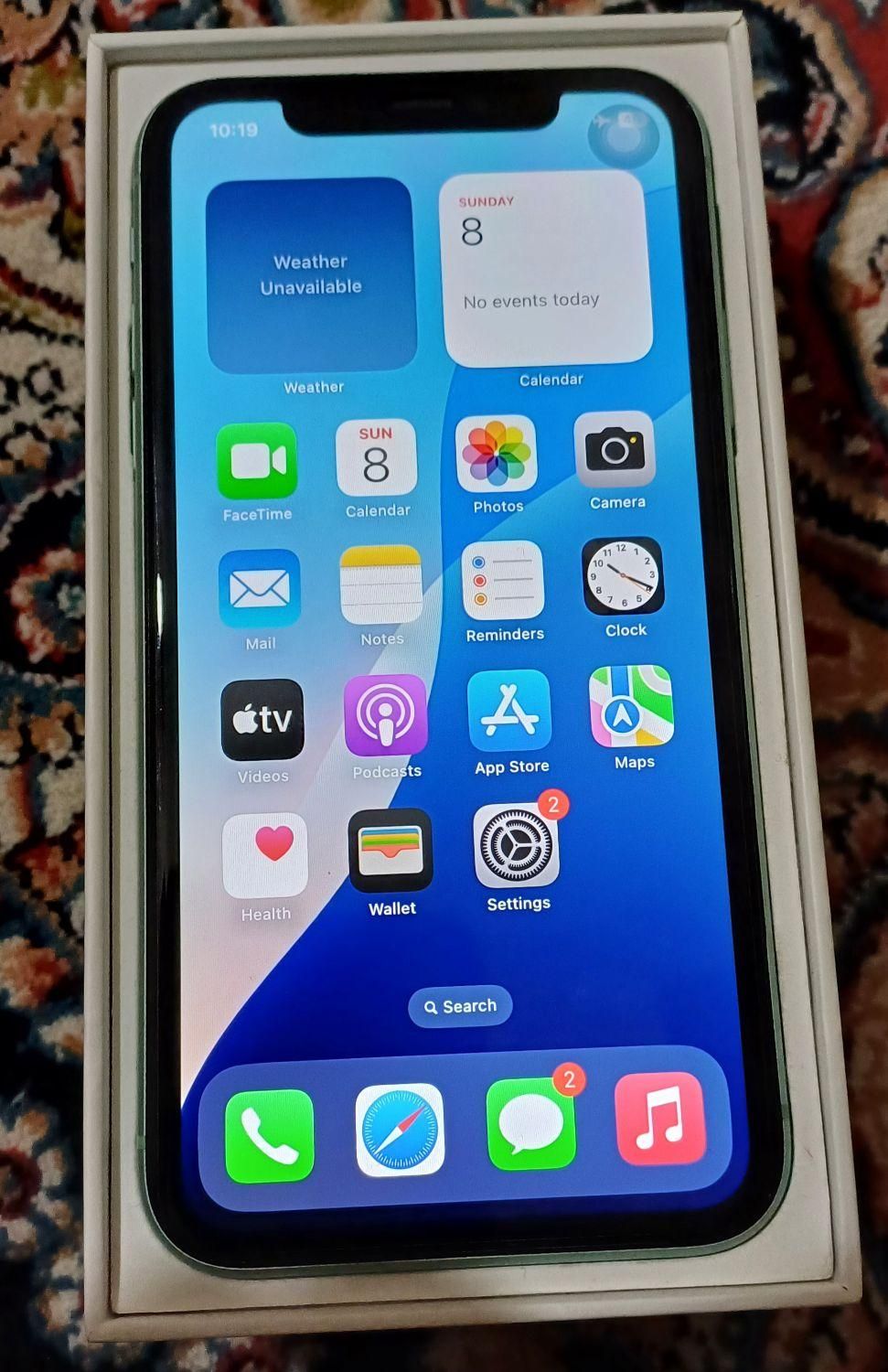 اپل iPhone 11 با حافظهٔ ۶۴ گیگابایت|موبایل|تهران, زهتابی|دیوار