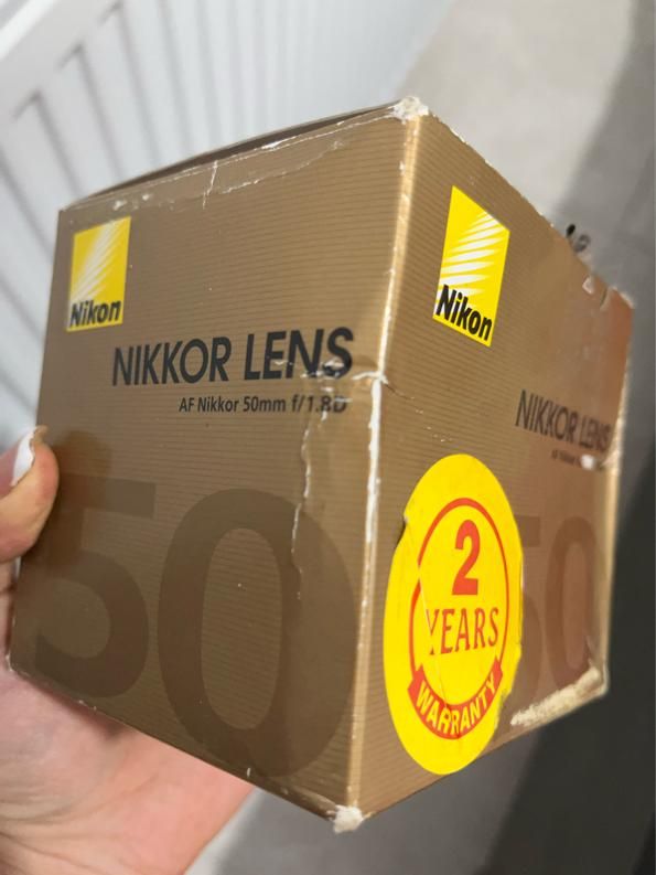 لنز Nikon 50 mm f 1.8|دوربین عکاسی و فیلم‌برداری|تهران, جمهوری|دیوار