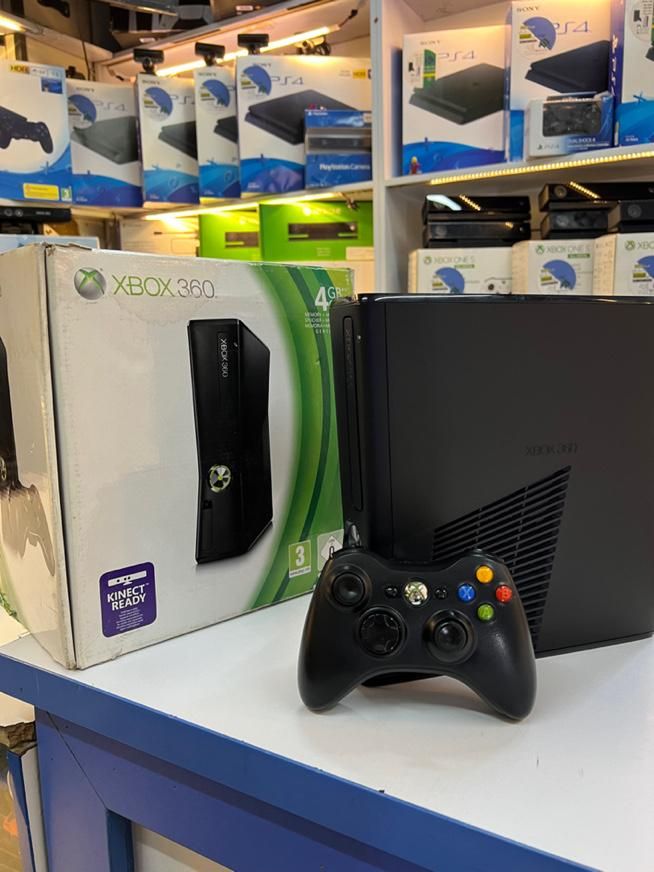 Xbox 360 slim / ایکس باکس ۲۵۰ گیگ جیتگ|کنسول، بازی ویدئویی و آنلاین|تهران, بازار|دیوار