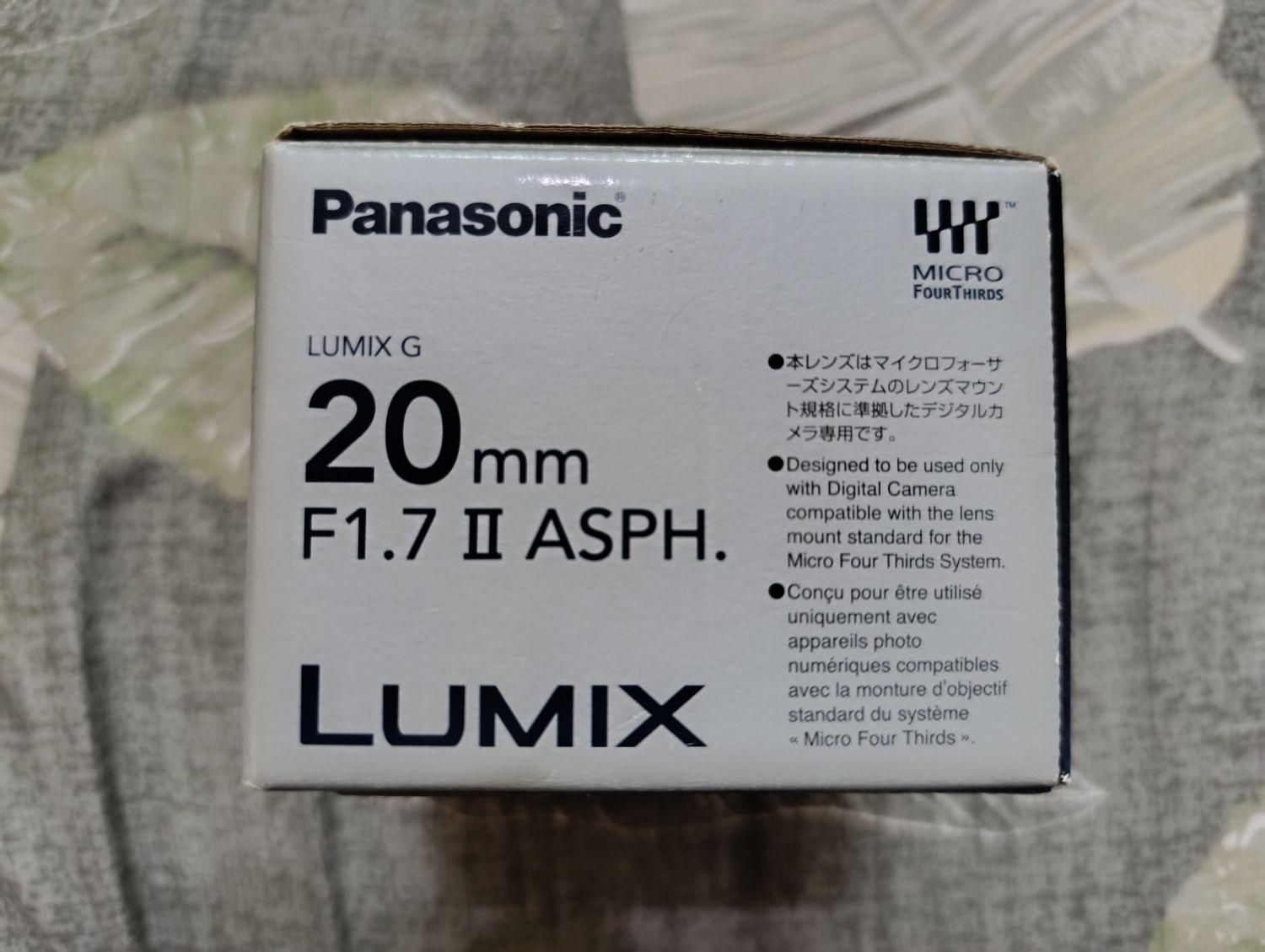 لنز  Panasonic نو حتی به دوربین نخورده وارداتی|دوربین عکاسی و فیلم‌برداری|تهران, تهرانپارس شرقی|دیوار