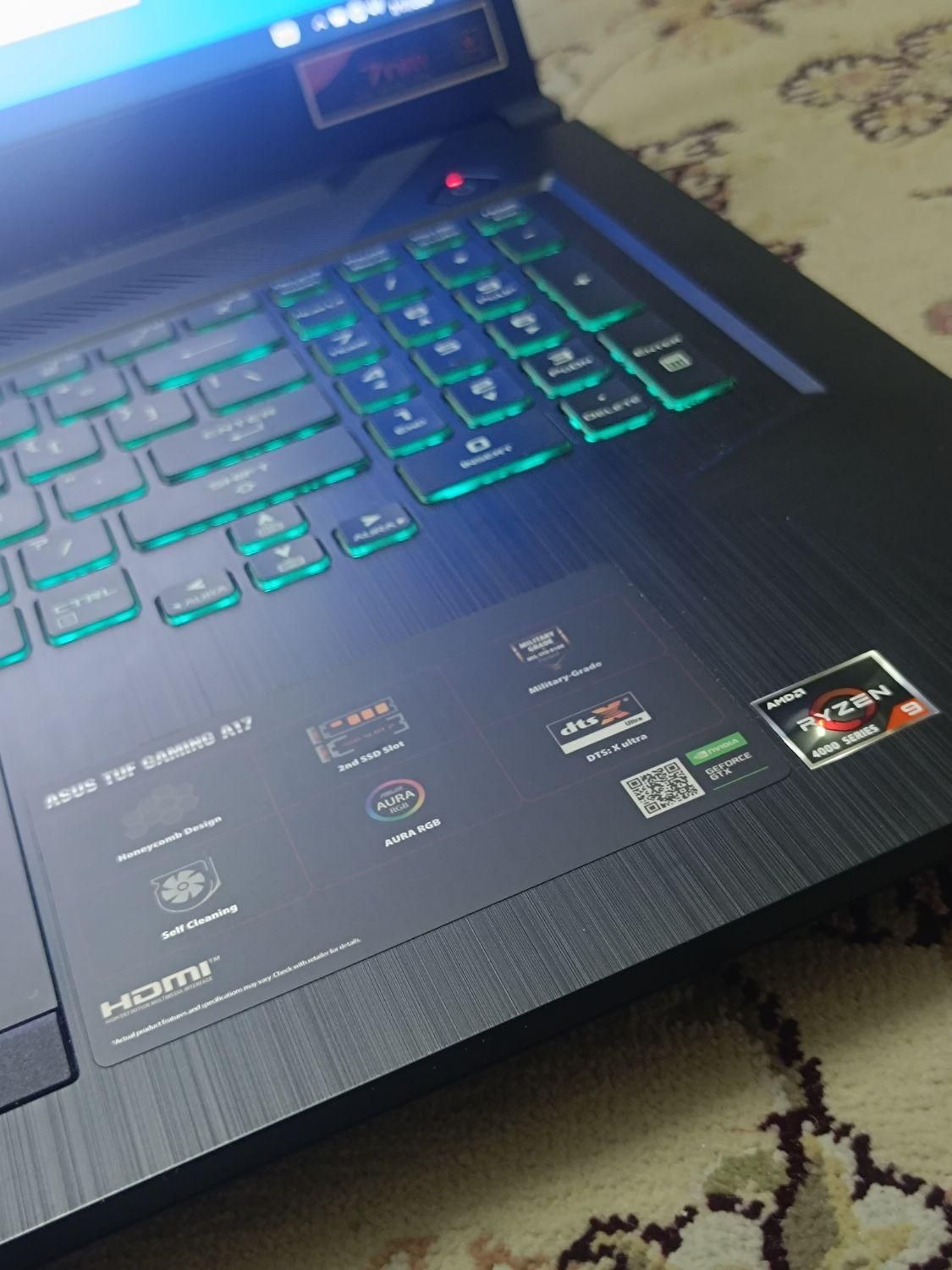 لپ‌تاپ گیمینگ  Asus tuf gaming A17|رایانه همراه|تهران, دولت‌آباد|دیوار