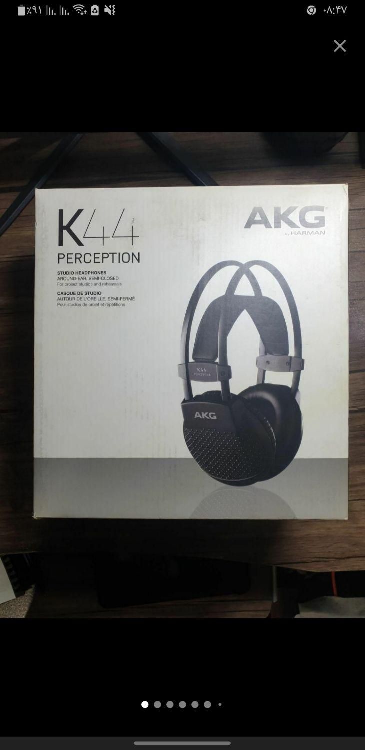 هدفون AKG K44 نو|پخش‌کننده همراه|تهران, مشیریه|دیوار