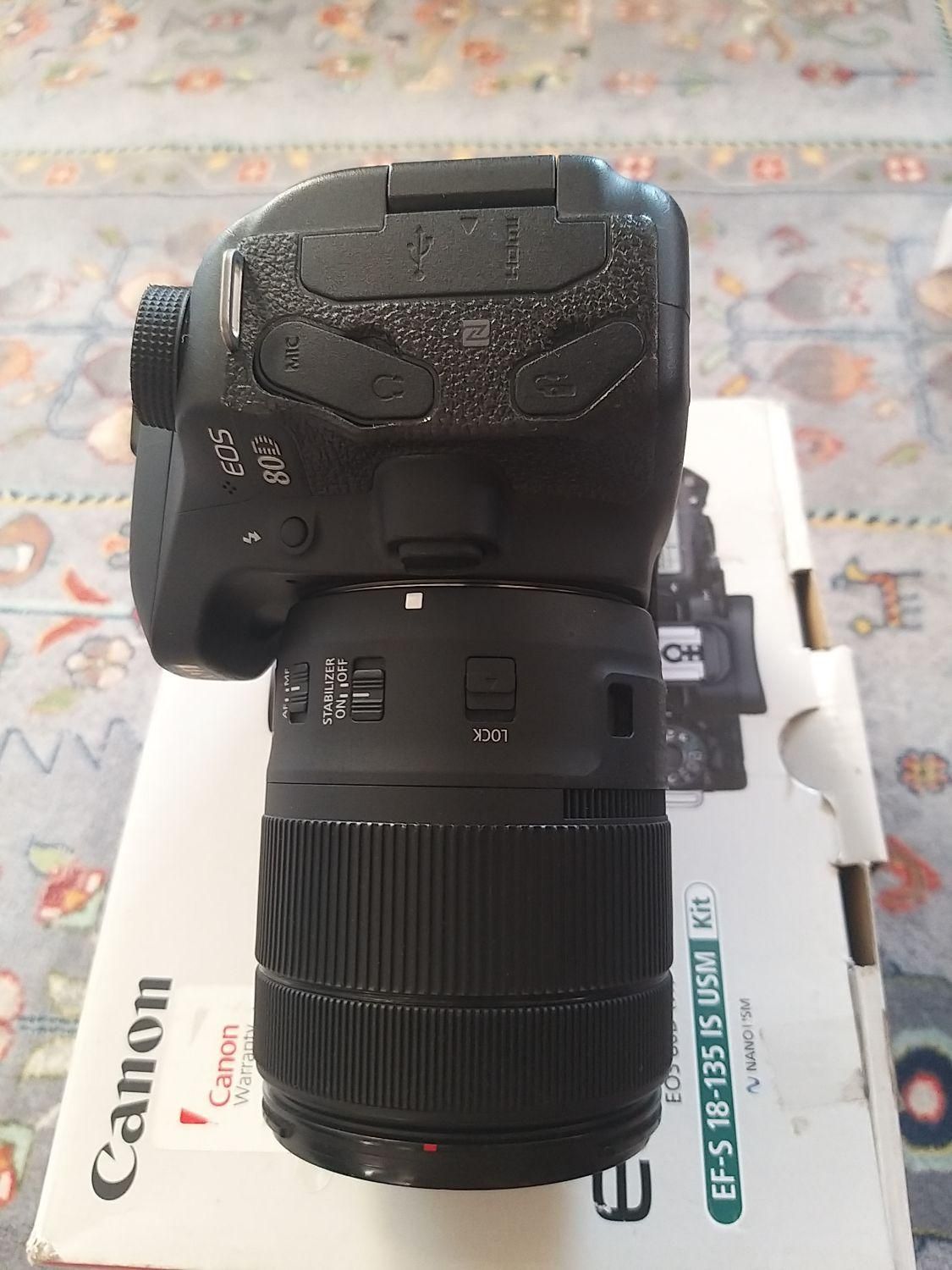 کانن ۸۰d دوربین canon 80d کنون ۸۰ دی|دوربین عکاسی و فیلم‌برداری|تهران, ائمه اطهار|دیوار