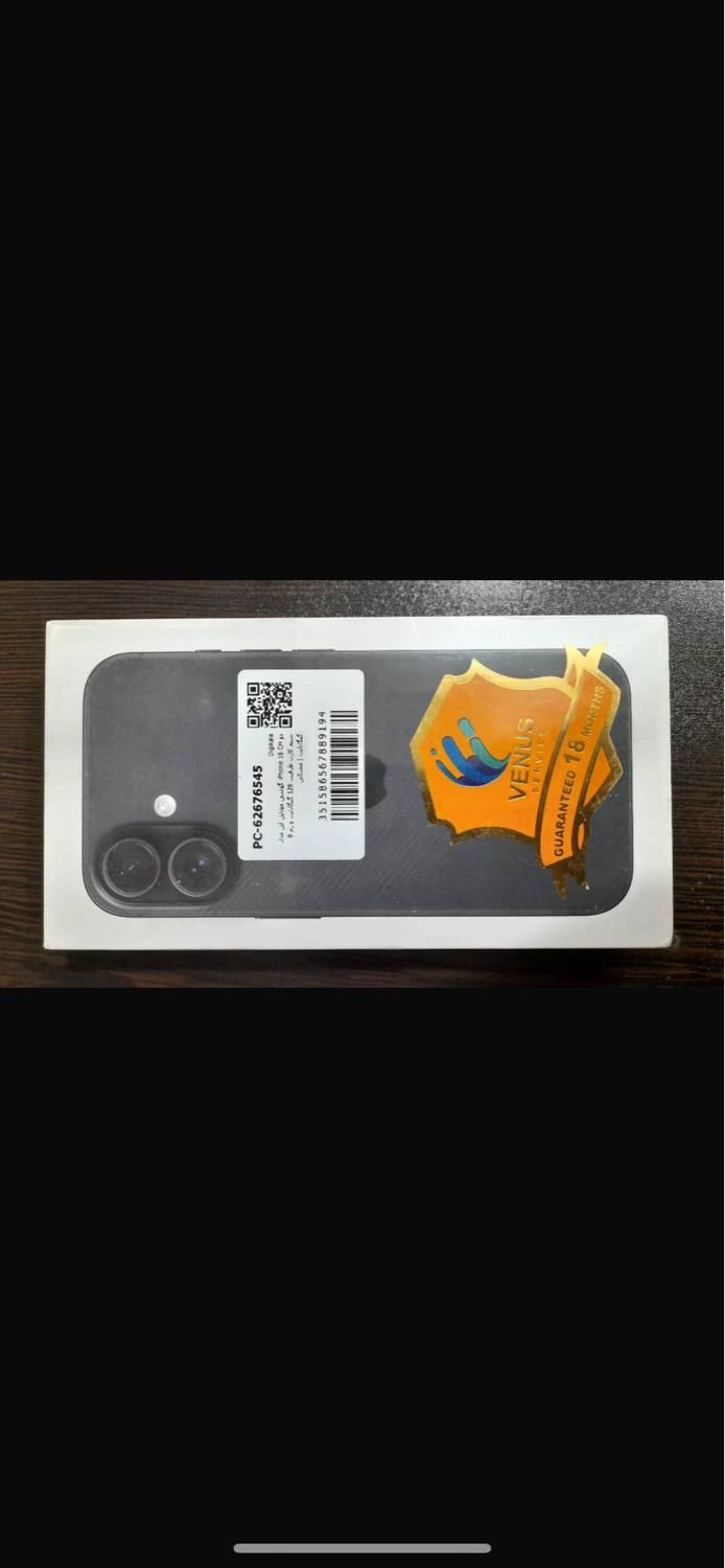 اپل iPhone 16 با حافظهٔ ۱۲۸ گیگابایت|موبایل|تهران, جیحون|دیوار
