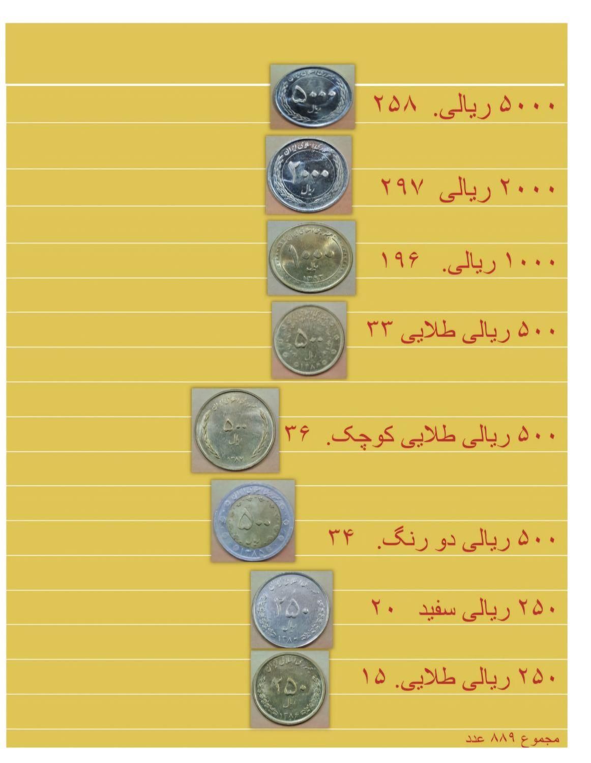 سکه پول|کلکسیون سکه، تمبر، اسکناس|لنگرود, |دیوار