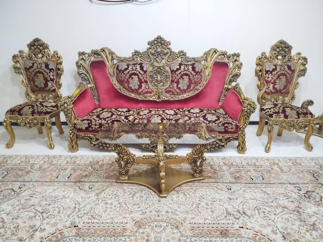 مبل شاه نشین کلاسیک|مبلمان خانگی و میز عسلی|اهواز, کیانشهر|دیوار