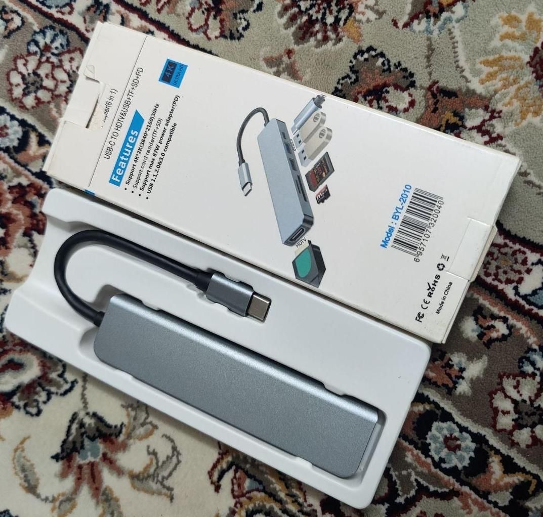 هاب usb c|قطعات و لوازم جانبی رایانه|تهران, قیام‌دشت|دیوار
