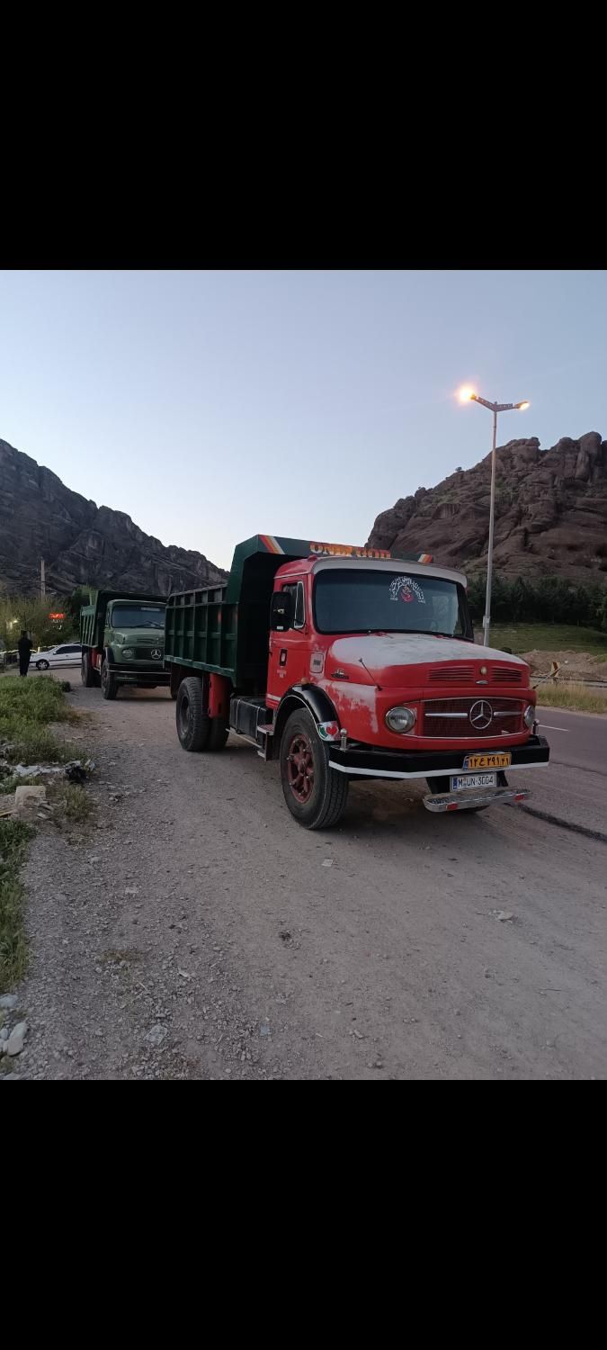 کامین بنز تک شاستی مشکی|خودرو سنگین|تهران, آجودانیه|دیوار