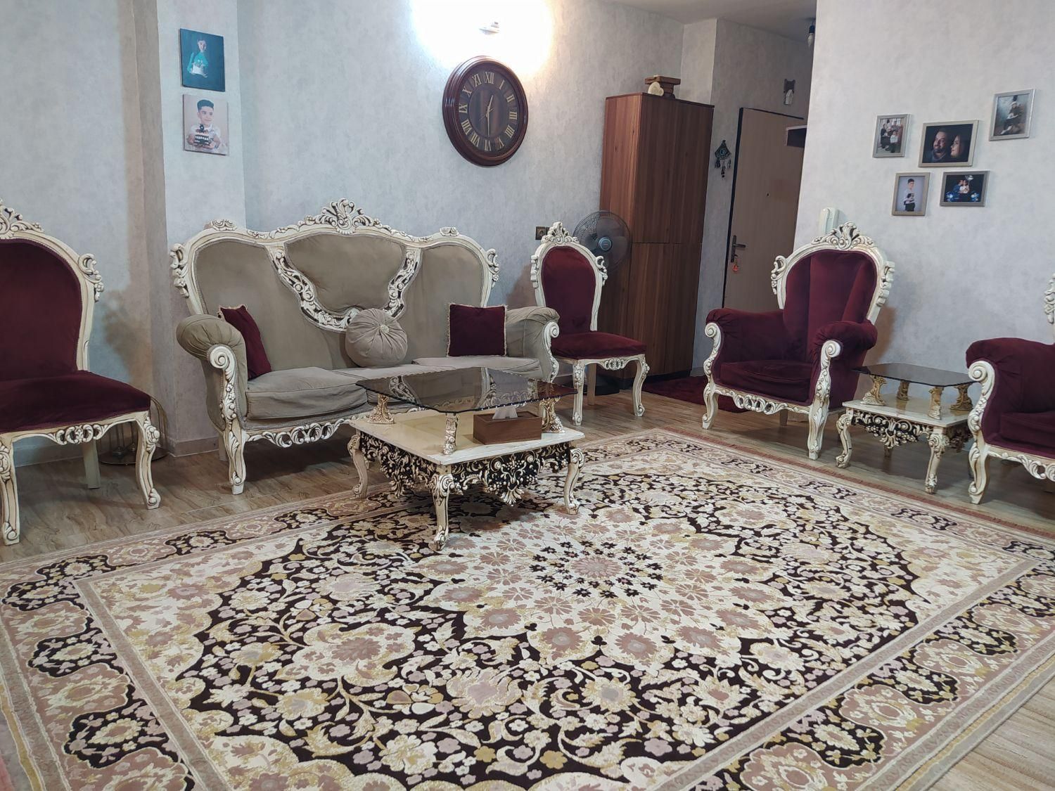 مبل راحتی استیل 9 نفره|مبلمان خانگی و میز عسلی|تهران, استاد معین|دیوار