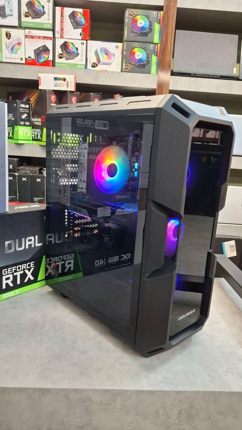 کیس گیمینگ کرای ۵ با ۸ گیگ گرافیک rtx3060ti|رایانه رومیزی|یزد, |دیوار