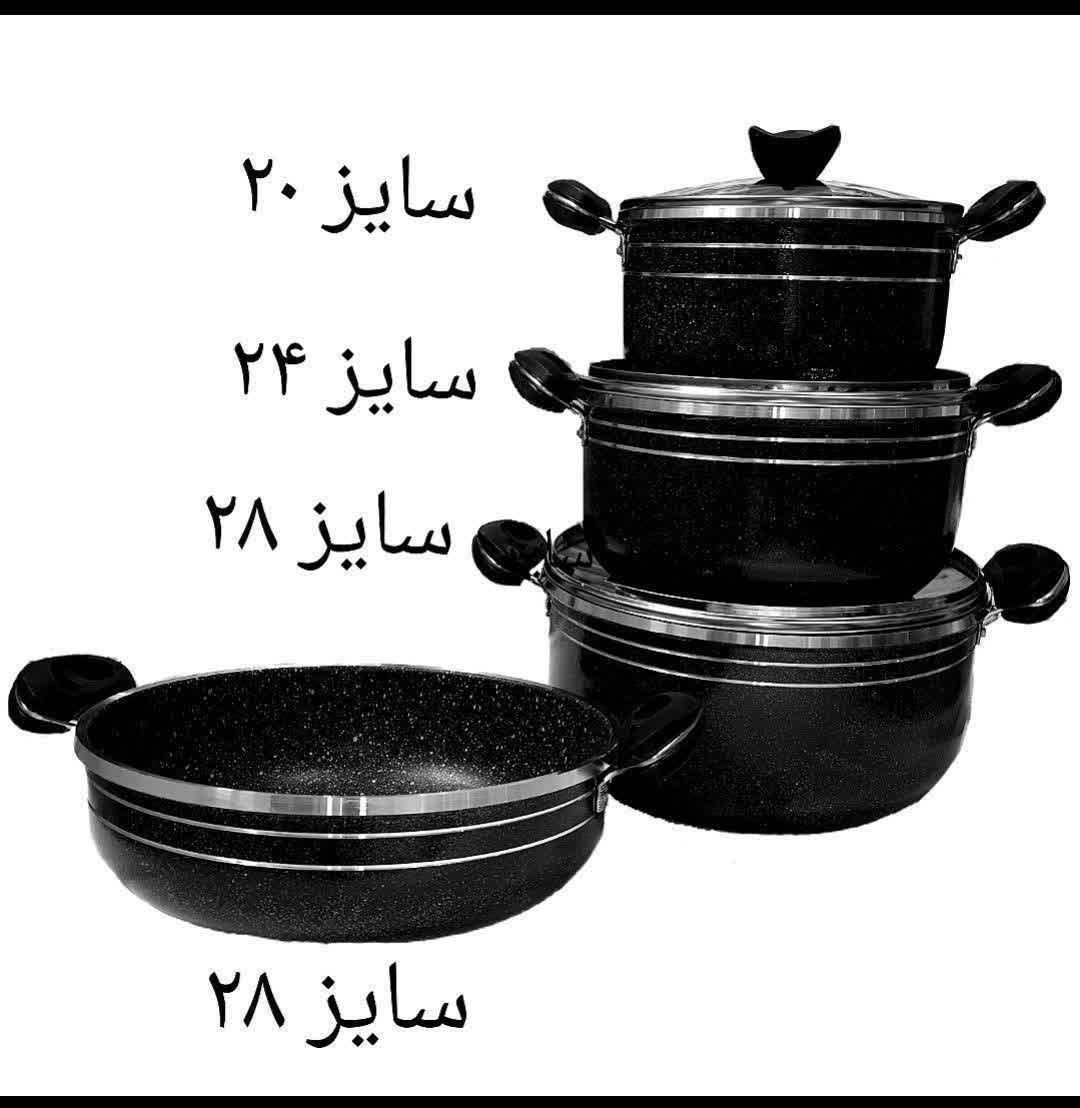 قابلمه چدن سرامیکی چک 100روزتابه رژیمی دار سایز ۳۲|ظروف پخت‌وپز|یزد, |دیوار