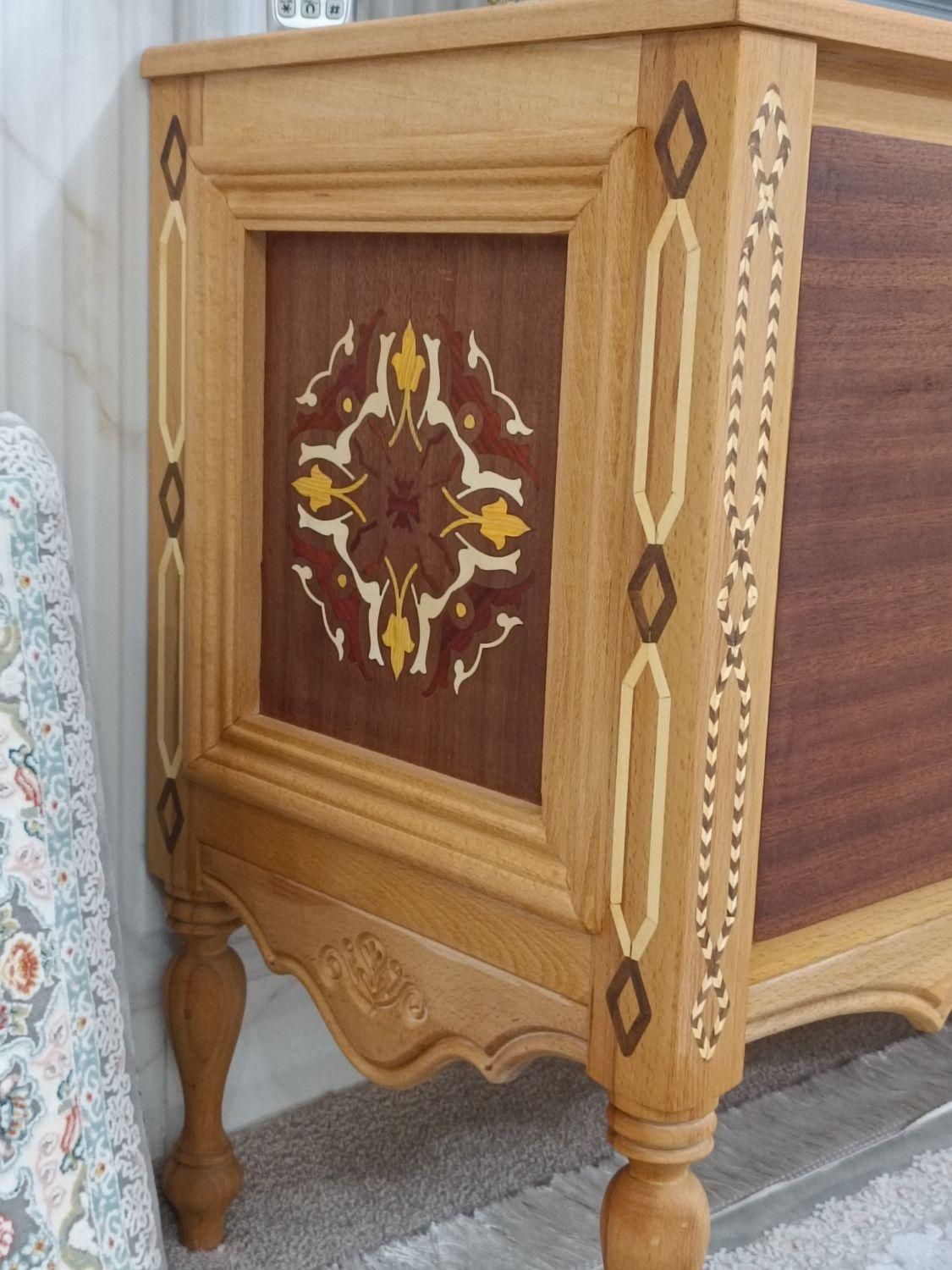 ساخت میز TV،ساعت،صندوق،تمام چوب|میز تلویزیون|تهران, آجودانیه|دیوار