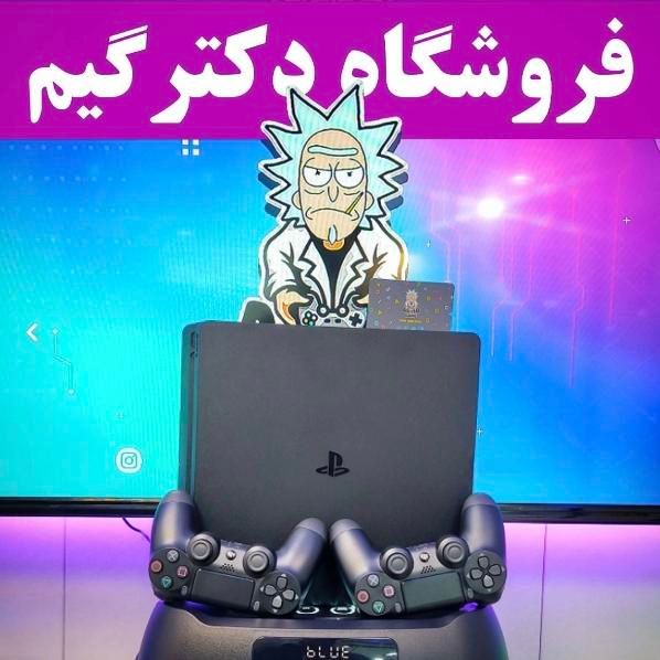 پی اس 4 دو دسته - Ps4 Slim 1TB|کنسول، بازی ویدئویی و آنلاین|تهران, میدان انقلاب|دیوار