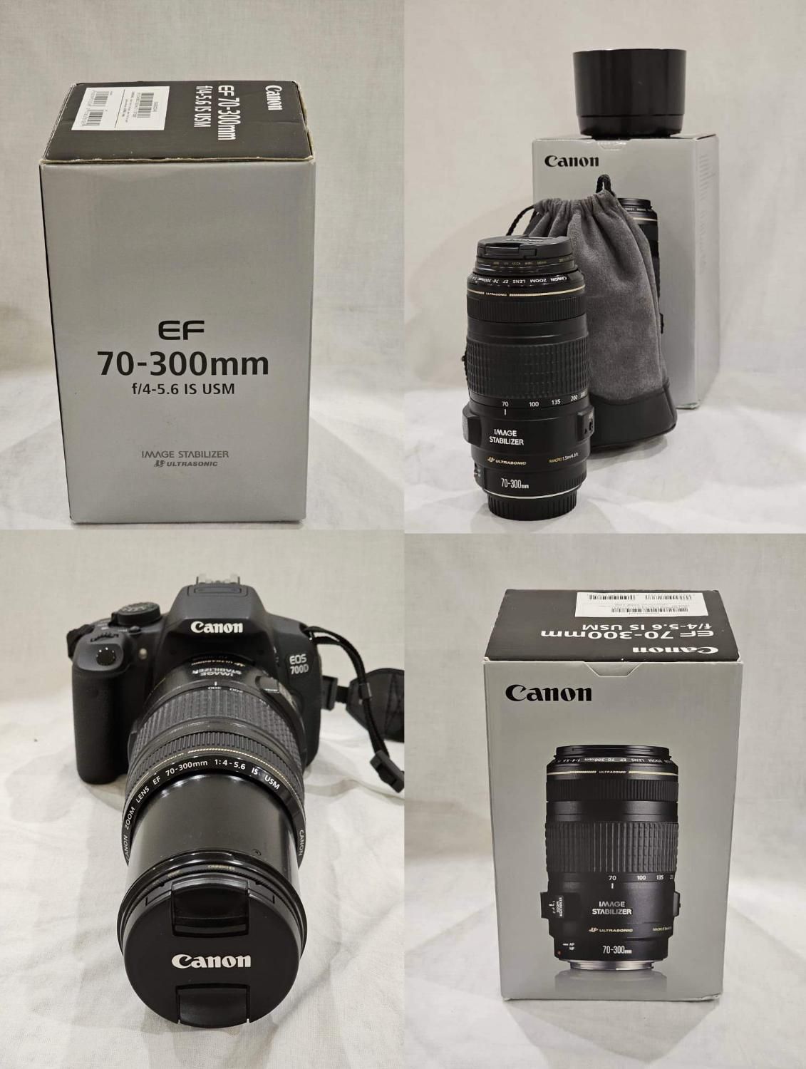 لنز Canon 70-300 EF|دوربین عکاسی و فیلم‌برداری|تهران, اختیاریه|دیوار
