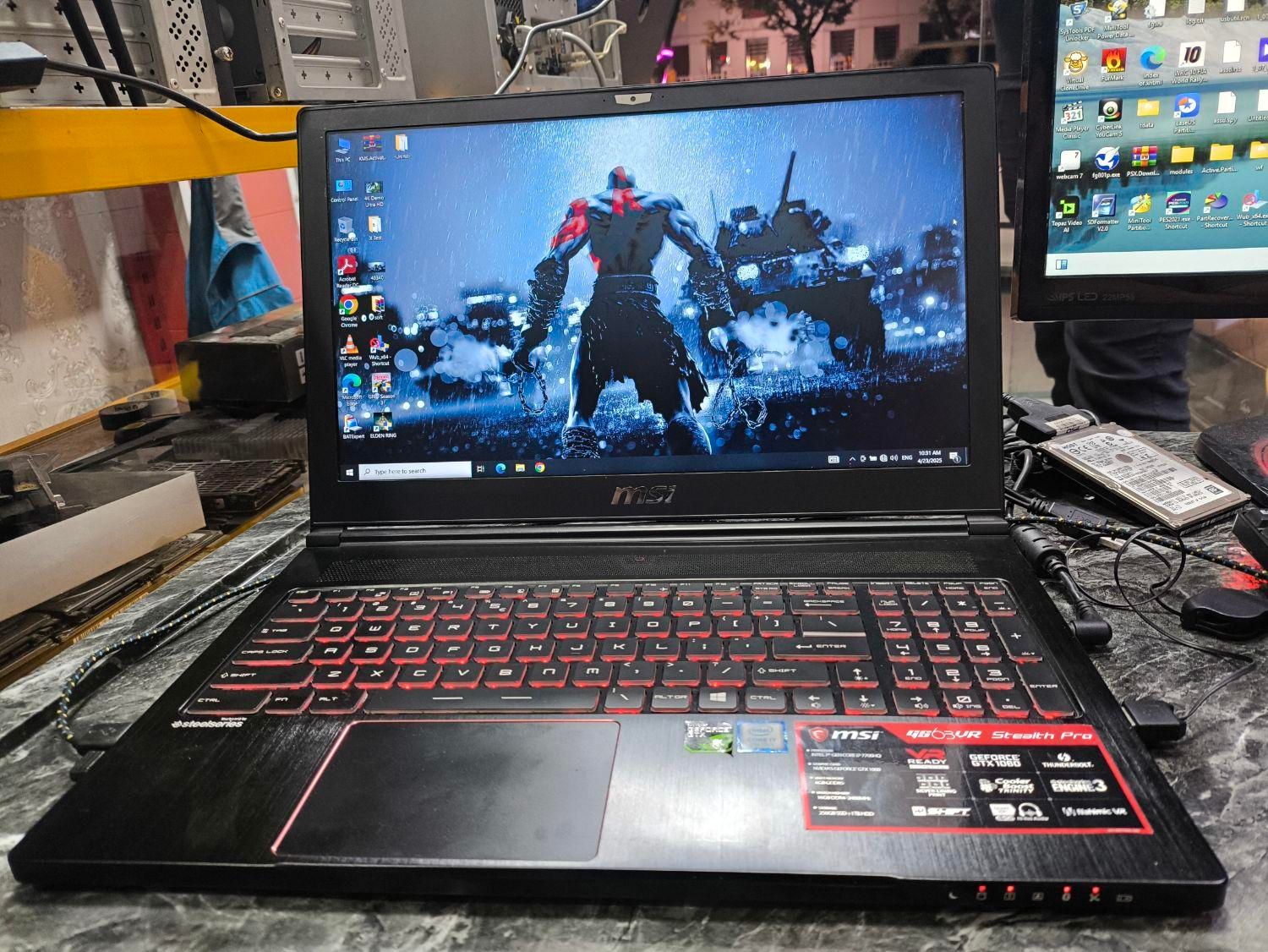 لپ تاپ گیمینگ msi گرافیک6|رایانه همراه|بجنورد, |دیوار