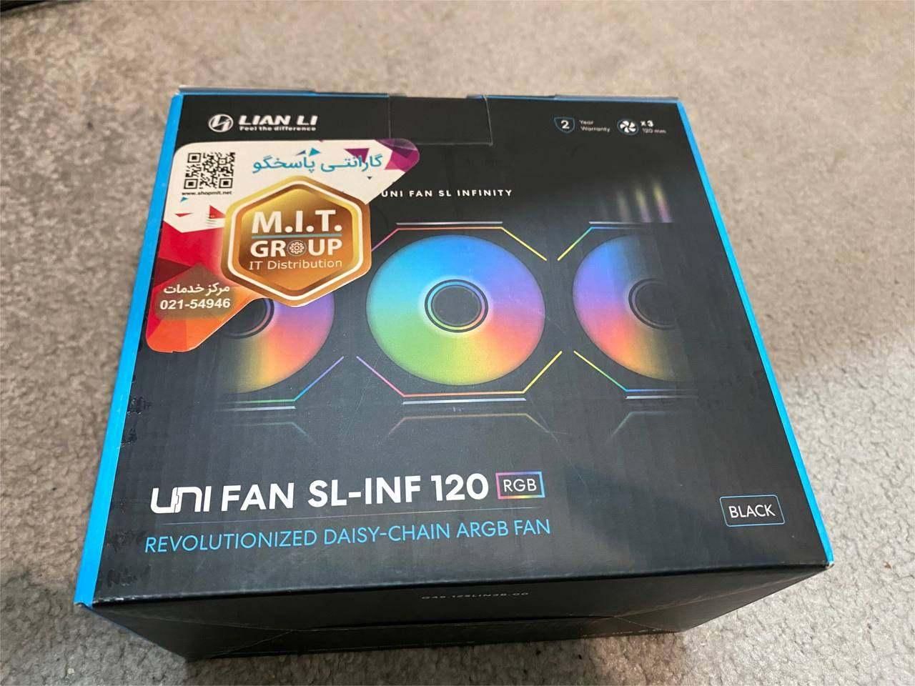 فن کیس لیان لی Lian Li Uni Fan SL120 Infinity|قطعات و لوازم جانبی رایانه|تهران, جنت‌آباد مرکزی|دیوار