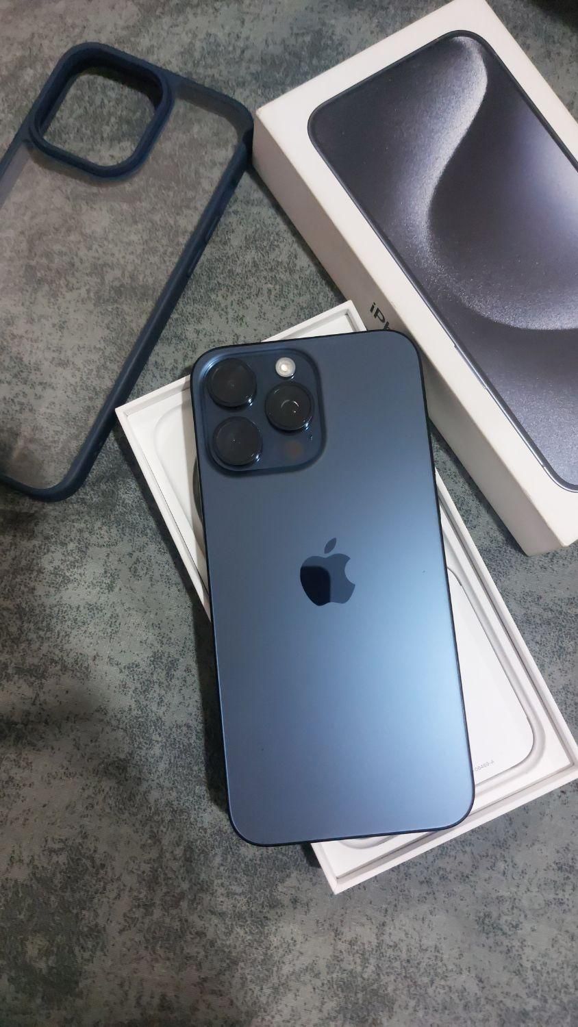 اپل iPhone 15 Pro Max با حافظهٔ ۲۵۶ گیگابایت|موبایل|تهران, فتح|دیوار