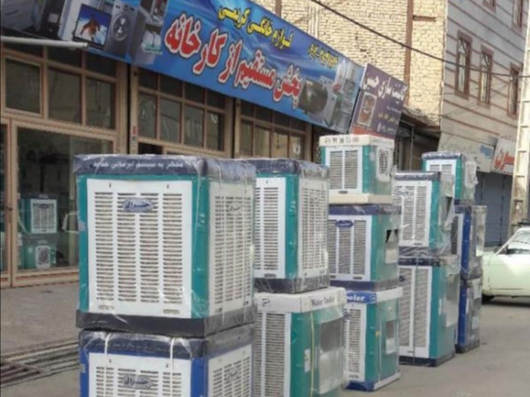 کولر آبی 7000 برفاب موتورژن نو ورق سنگین گالوانیزه|کولر آبی|اصفهان, پوریای ولی|دیوار