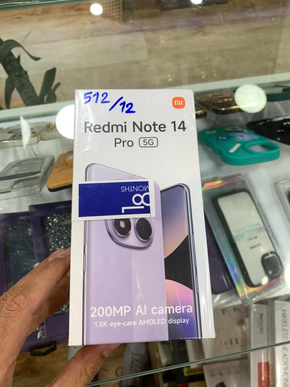 Mi red I note14pro 5g 512gb ram12|موبایل|تهران, کوی مهران|دیوار