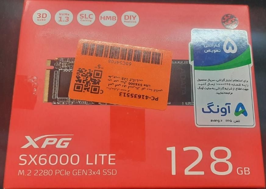 ssd 128GB کاملا نو|قطعات و لوازم جانبی رایانه|تهران, صادقیه|دیوار