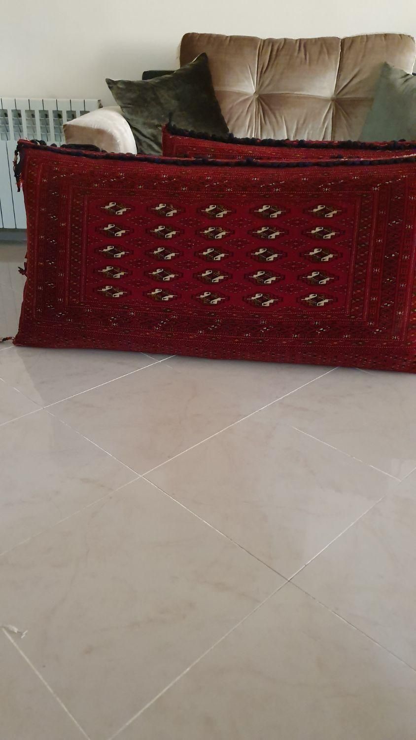 دوجفت پشتی دستباف|پشتی|مشهد, دانشجو|دیوار