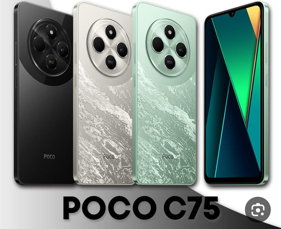 شیائومی Poco C75 با حافظهٔ ۲۵۶ گیگابایت|موبایل|اصفهان, ملک‌شهر|دیوار
