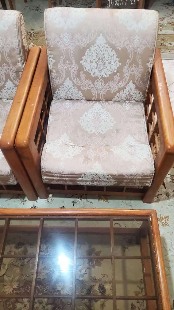 مبل ۷ نفره با جلومبلی و عسلی|مبلمان خانگی و میز عسلی|تهران, زرکش|دیوار
