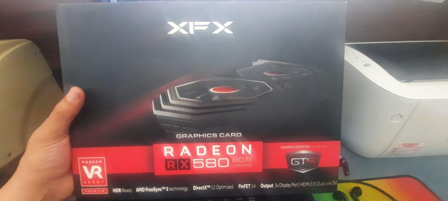 کارت گرافیک XFX RX580 8GB GDDR5|قطعات و لوازم جانبی رایانه|فردیس, |دیوار