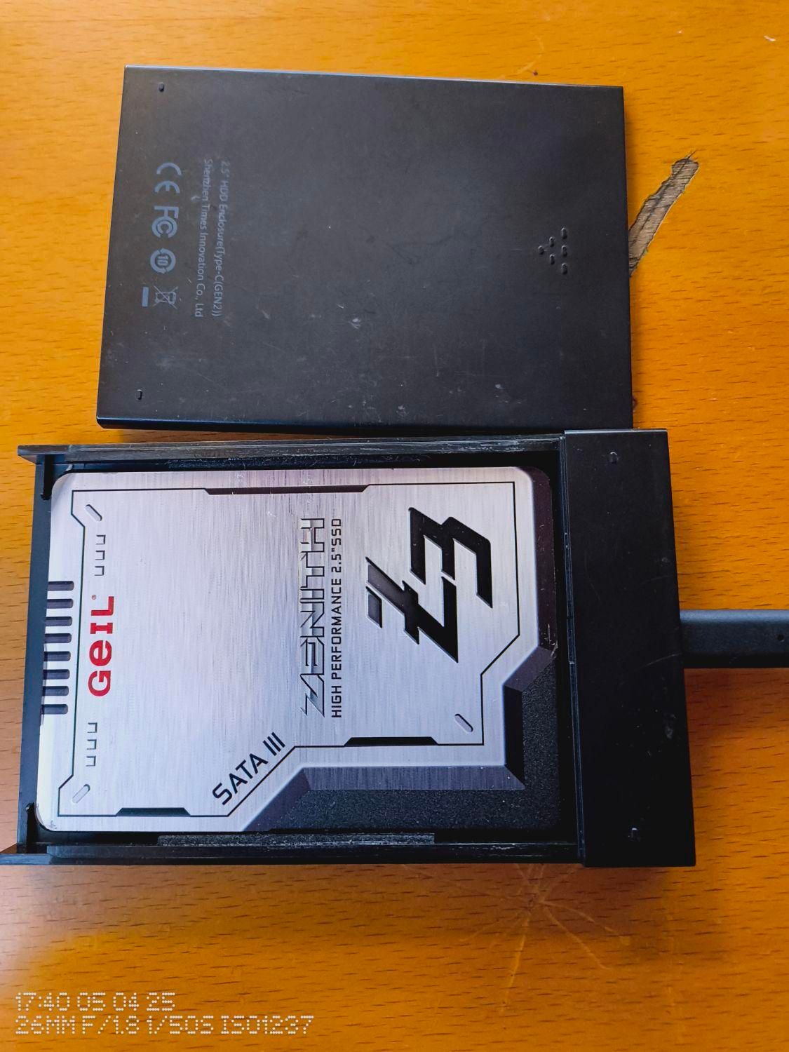هارد SSD 1TB همراه مبدل|قطعات و لوازم جانبی رایانه|تهران, نیلوفر|دیوار