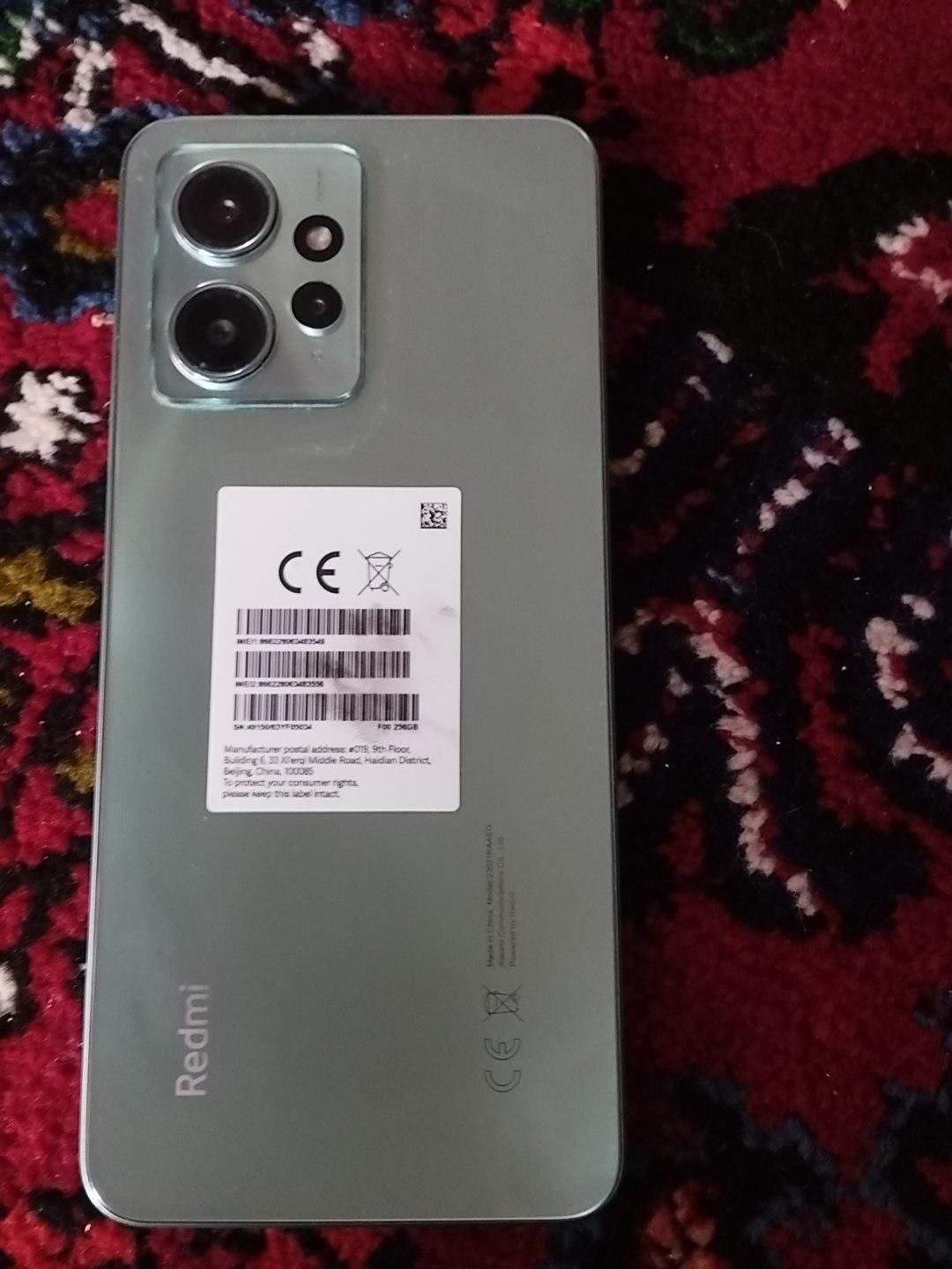 شیائومی Redmi Note 12 4G با حافظهٔ ۲۵۶ گیگابایت|موبایل|اصفهان, احمدآباد|دیوار