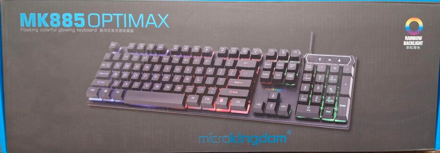 کیبورد گیمینگ کینگدام RGB|قطعات و لوازم جانبی رایانه|سقز, |دیوار