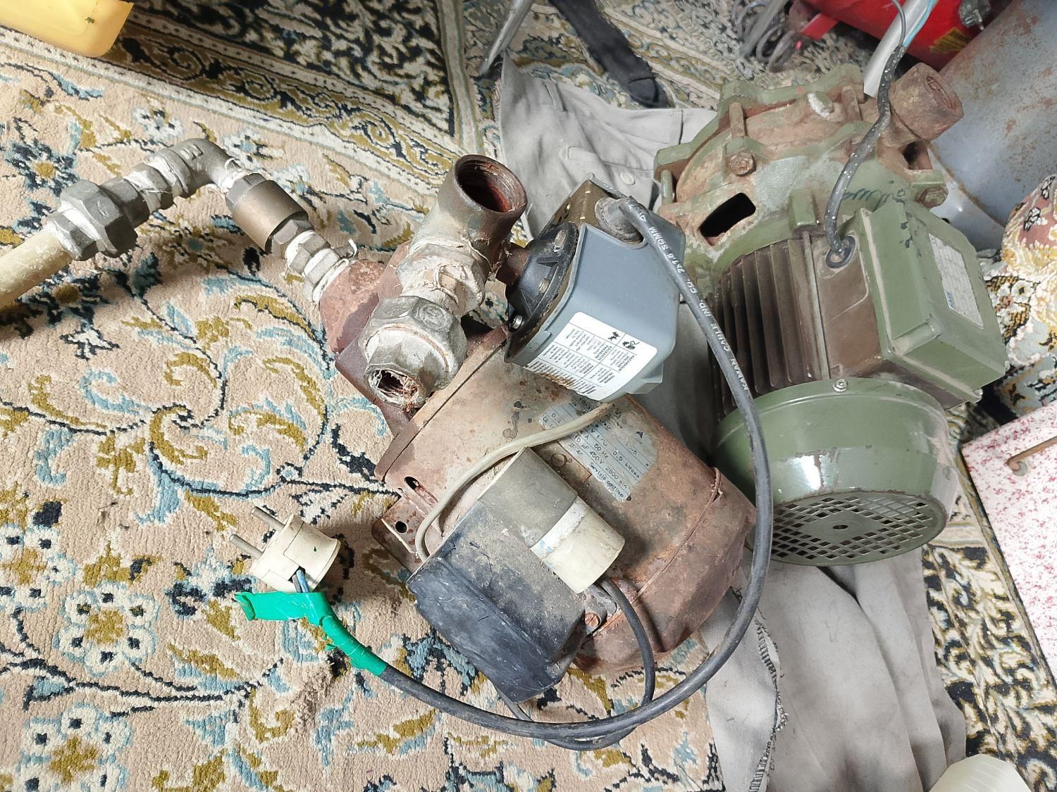 دو عدد پمب آب دواسب دوپروانه وبعدی یک اسب سالم|ابزارآلات|لاهیجان, شهرک سلمان فارسی|دیوار