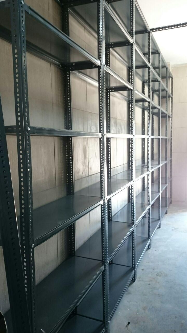 سازه های قفسه سابق طوسی انبار (gray store shelf)|کتابخانه، شلف، قفسه‌های دیواری|تهران, نواب|دیوار