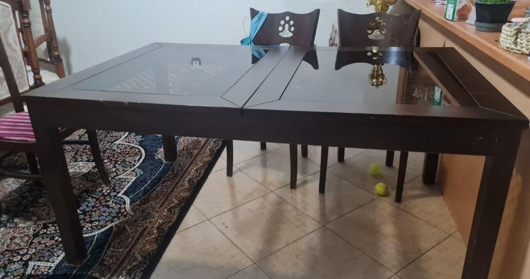 وسایل منزل اعم ازمیزناهارخوری  ومبلمان ۹نفره و...|حراج|تهران, شمیران‌نو|دیوار