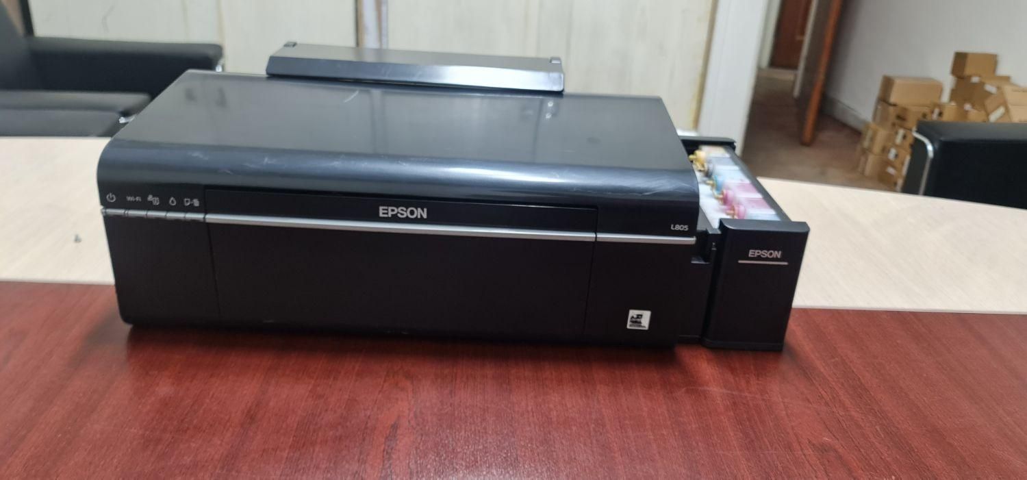 پرینتر رنگی اپسون L805|پرینتر، اسکنر، کپی، فکس|تهران, چهارصد دستگاه|دیوار