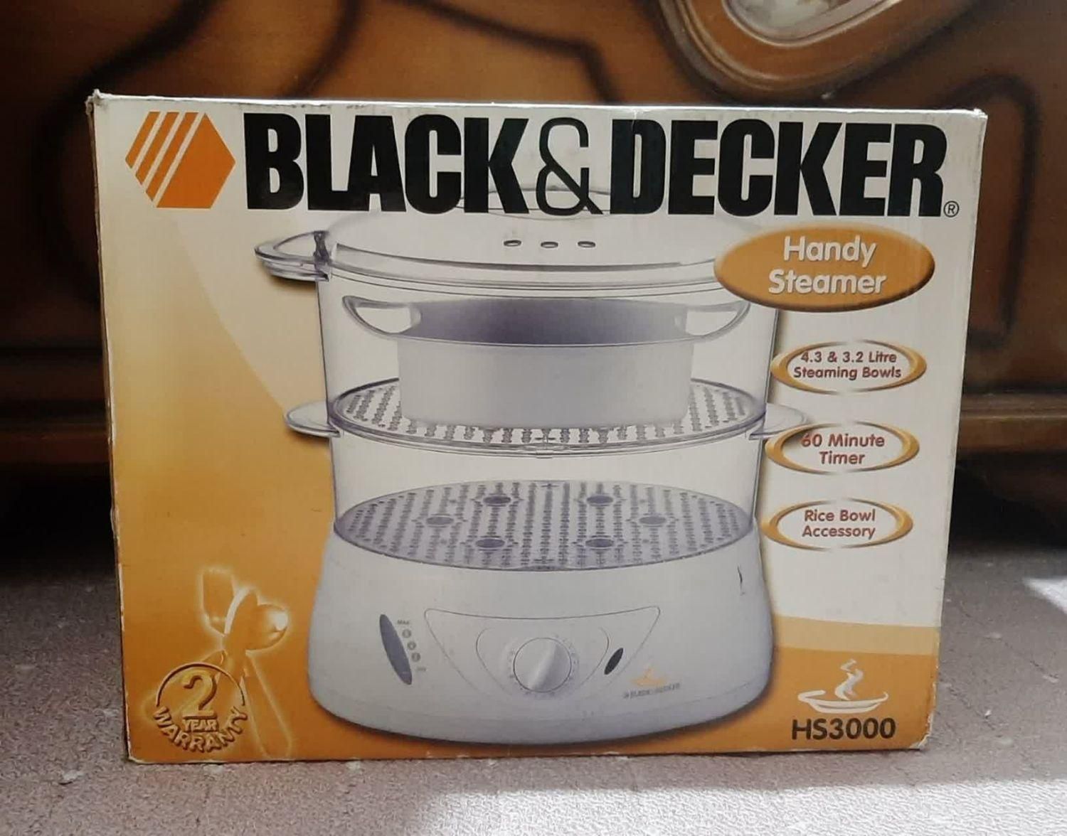 بخارپز black & decker انگلیسی|اجاق گاز و لوازم برقی پخت‌وپز|تهران, دروس|دیوار