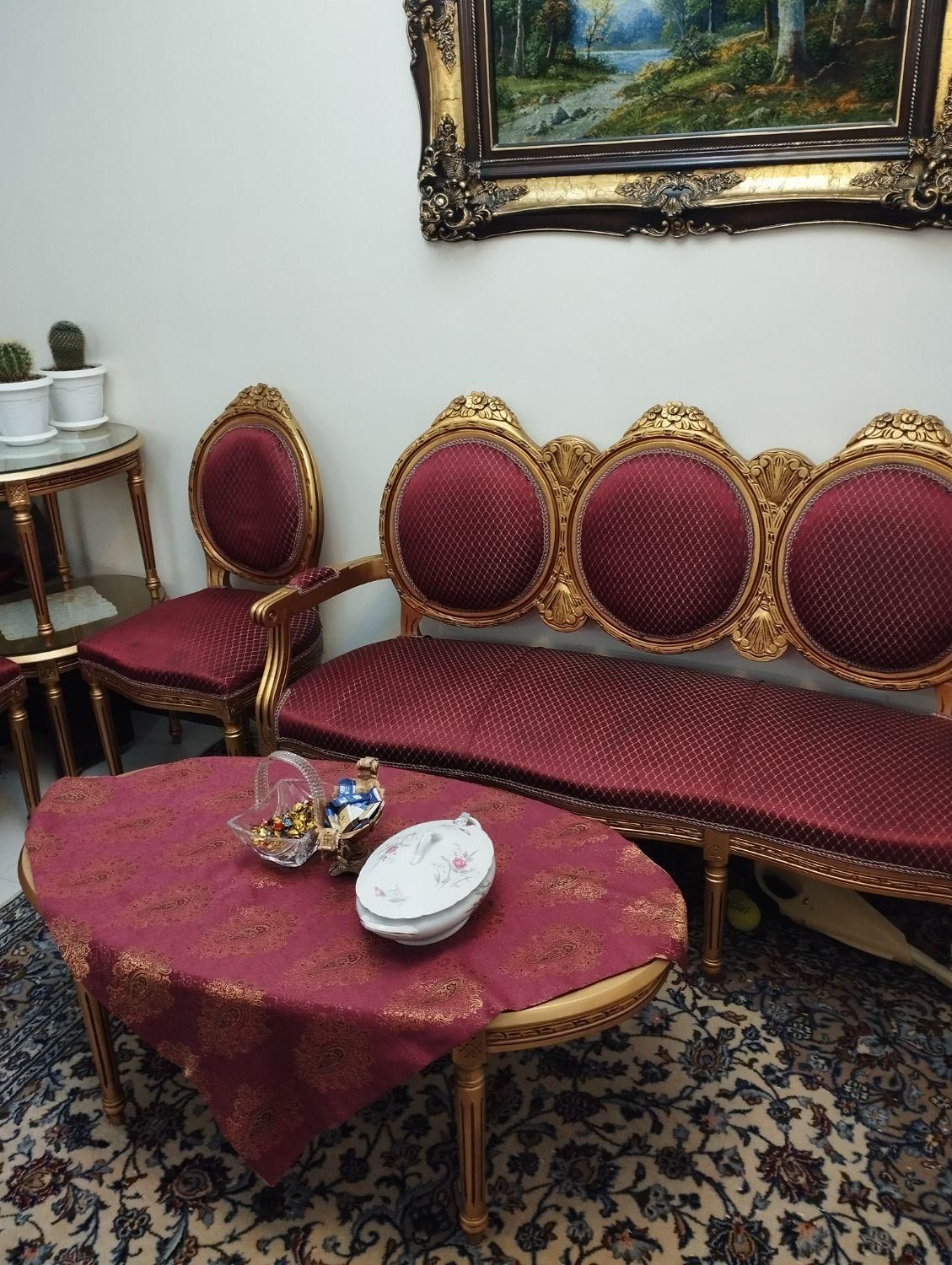 سرویس میل کلاسیک|مبلمان خانگی و میز عسلی|تهران, شهرآرا|دیوار