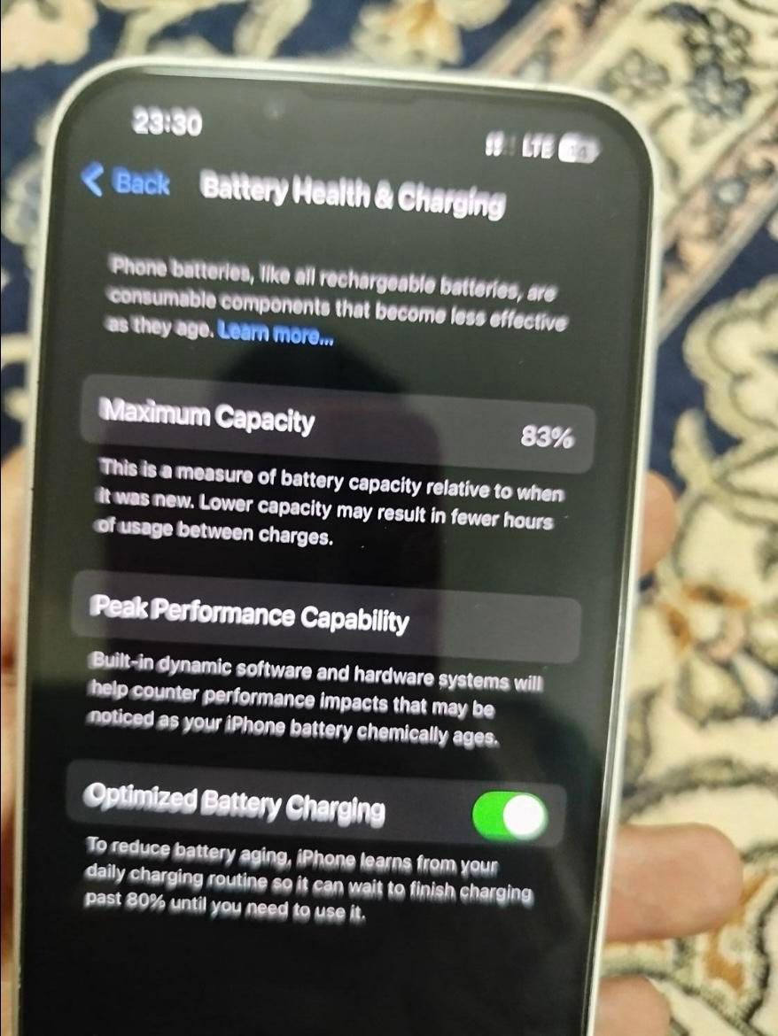 اپل iPhone 13 با حافظهٔ ۱۲۸ گیگابایت|موبایل|تهران, آهنگ|دیوار