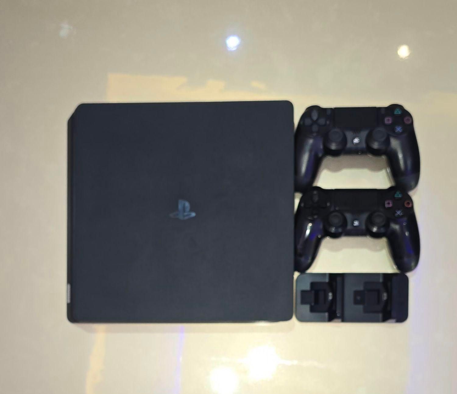 ps4 اسلیم*درحدنو*فول گیم*با تمامی وسایل*|کنسول، بازی ویدئویی و آنلاین|اندیشه, |دیوار