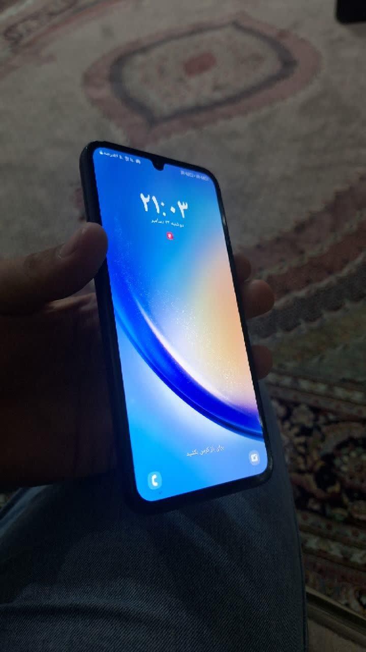 سامسونگ Galaxy A34 ۲۵۶ گیگابایت مشکی|موبایل|تهران, دیلمان|دیوار