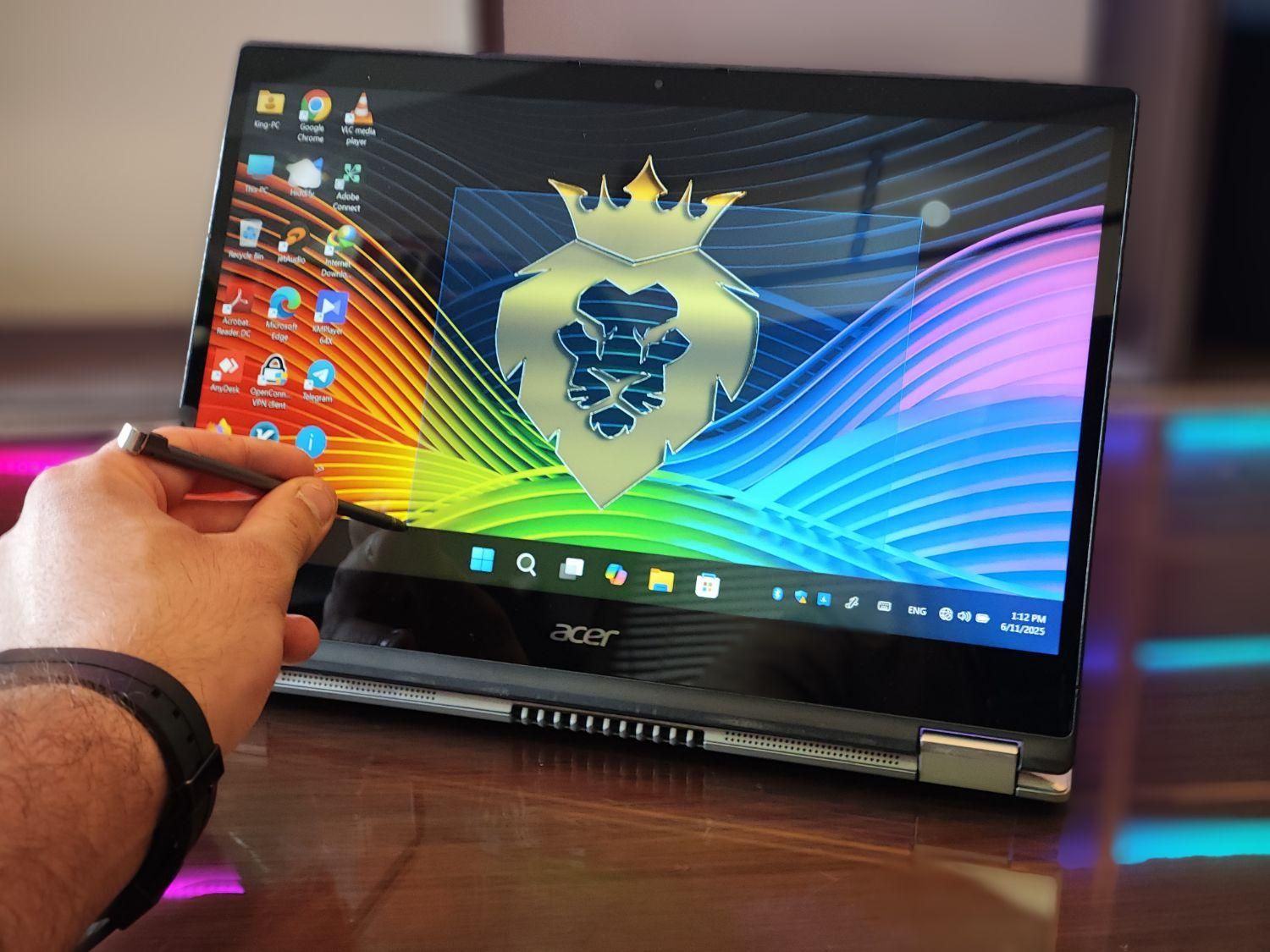 ایسر Core-i5 نسل10 تبلت‌شو ویندوز و اندروید با قلم|رایانه همراه|تهران, میدان ولیعصر|دیوار