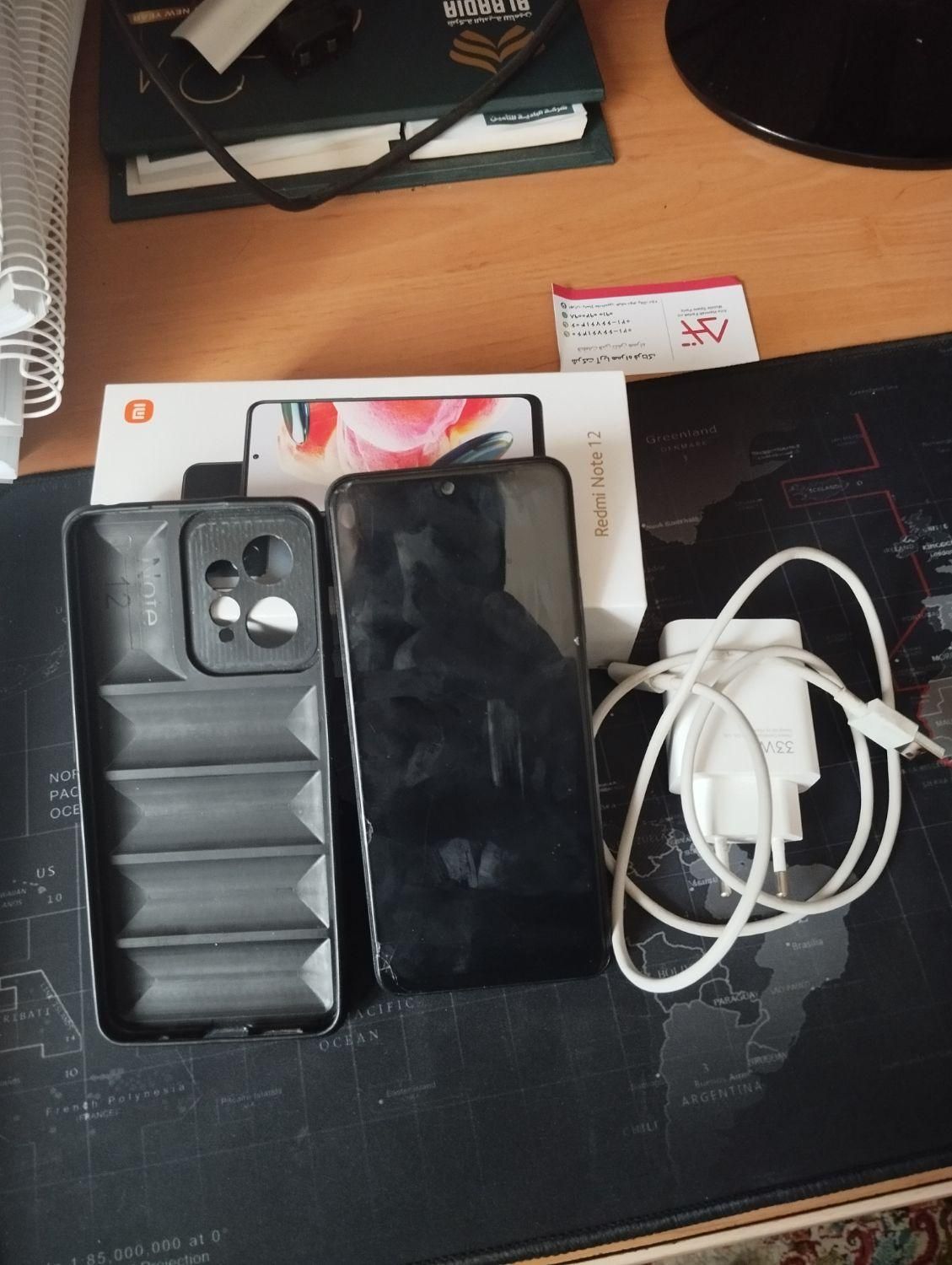 شیائومی Redmi Note 12 4G با حافظهٔ ۱۲۸ گیگابایت|موبایل|تهران, سلیمانی|دیوار