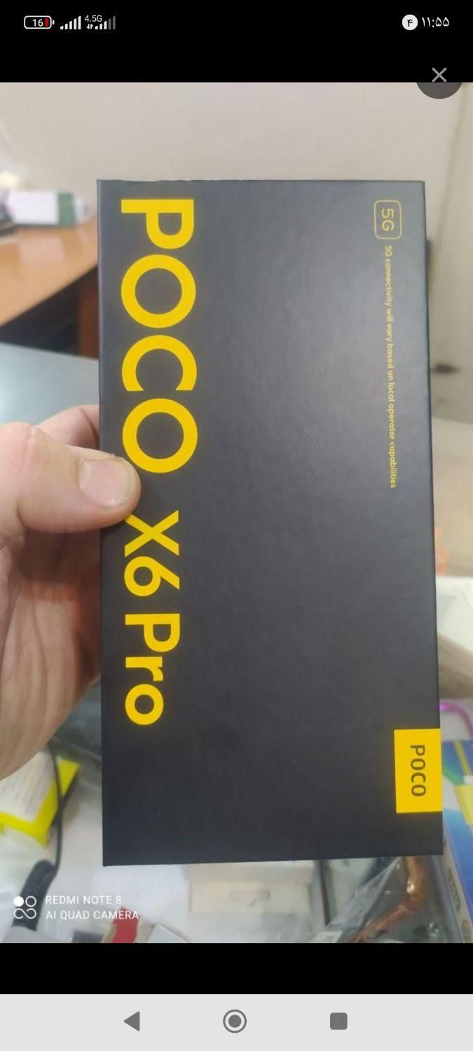 گوشی شیامی poco m6 pro|موبایل|تایباد, |دیوار